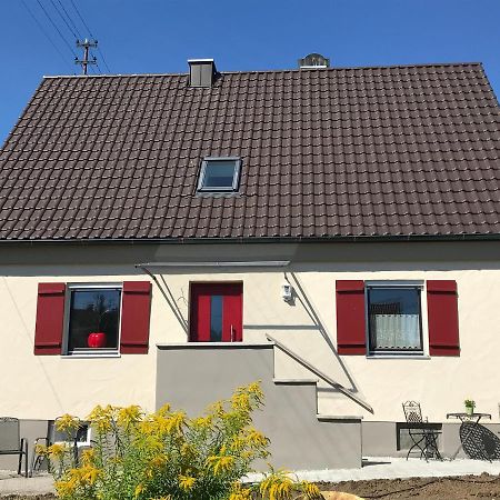 Ferienhaus Bei Lauingen, Mit Sauna Und Gartenlounge Veitriedhausen Dış mekan fotoğraf